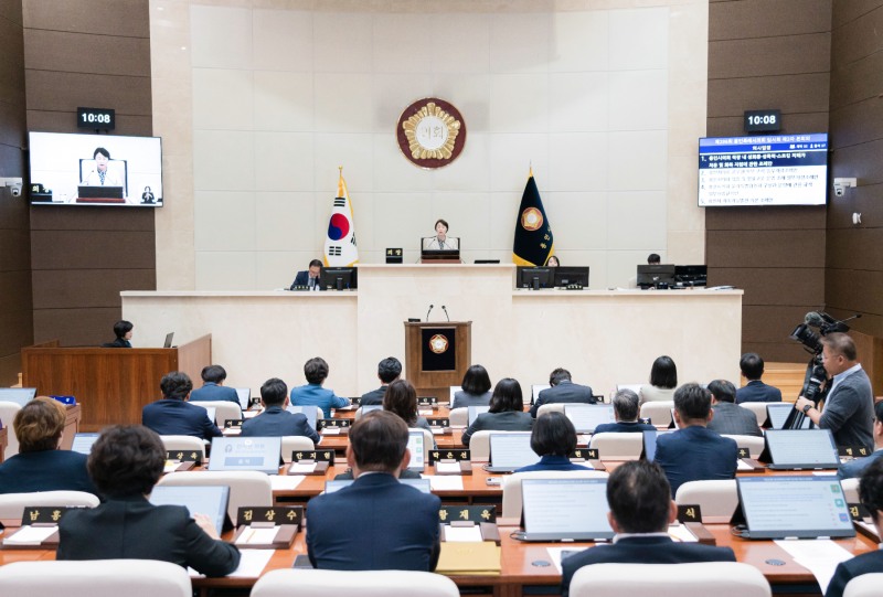 용인특례시의회 제296회 임시회 폐회