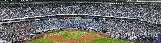 프로야구 관중 신기록…만원 이룬 '라팍' / 사진=연합뉴스