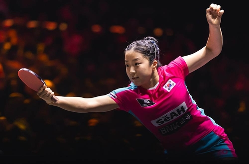 신유빈 / 사진=ITTF 홈피 캡처. 연합뉴스