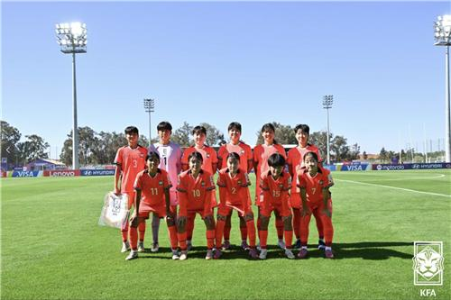 U-17 여자축구 대표팀 / 사진=대한축구협회 제공. 연합뉴스