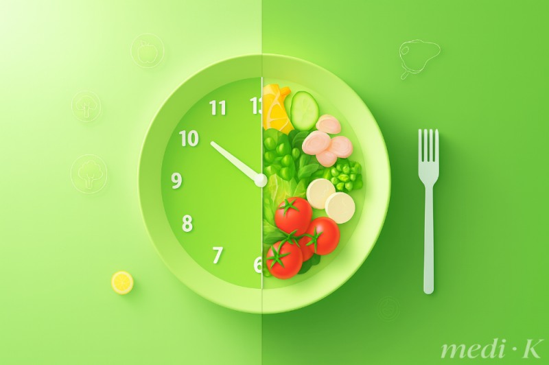 Intermittent fasting is a dietary practice that pauses eating for set periods, allowing metabolic processes to shift during fasting intervals. Far from just a starvation diet, it’s gaining attention as a strategy that may help support circadian rhythm and metabolic health. (Image design = GDH AI Design Team)