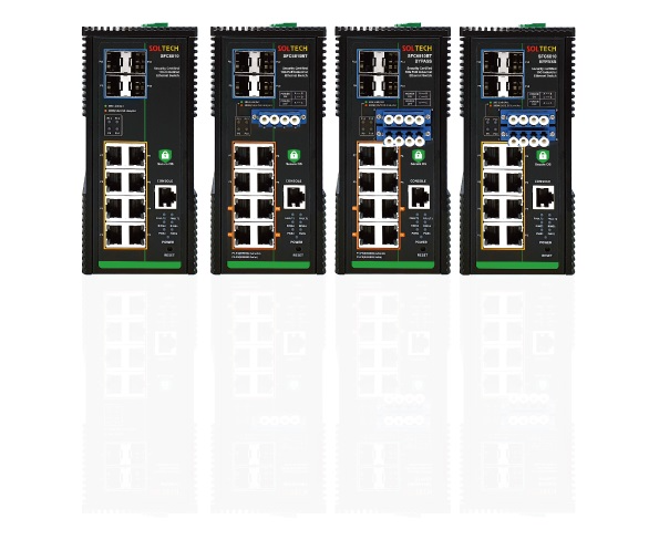 솔텍인포넷, 보안기능 산업용 스위치 ‘SFC6810 시리즈’ 출시