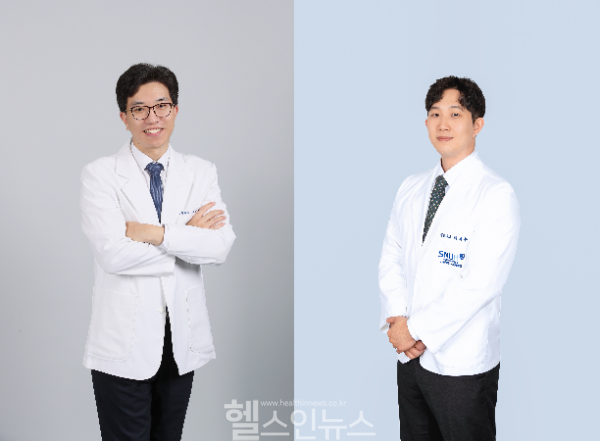 (왼쪽부터) 장문종, 박지수 서울특별시보라매병원 정형외과 교수 (사진 제공=보라매병원)