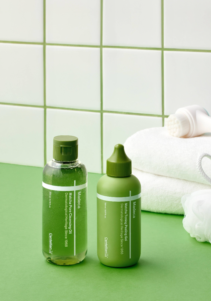 센텔리안24 ‘마데카 말차 포어 클렌징 오일’, ‘마데카 말차 토닝 필링 젤’