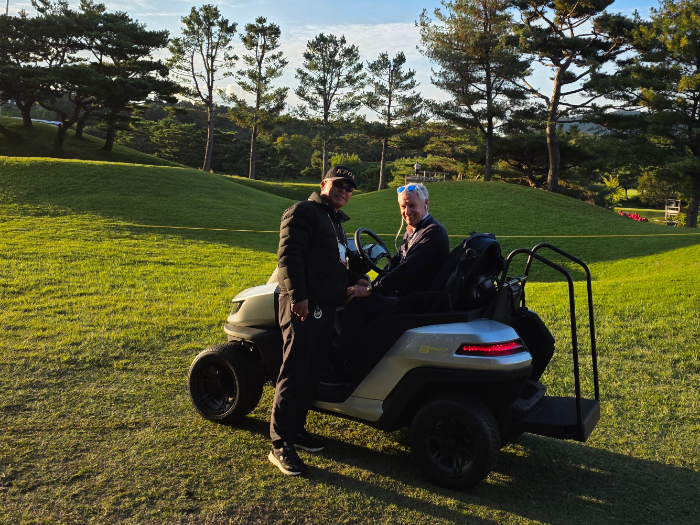 메이트모빌리티, DP 월드투어 공식 공급… K-골프 모빌리티의 글로벌 진출 본격화