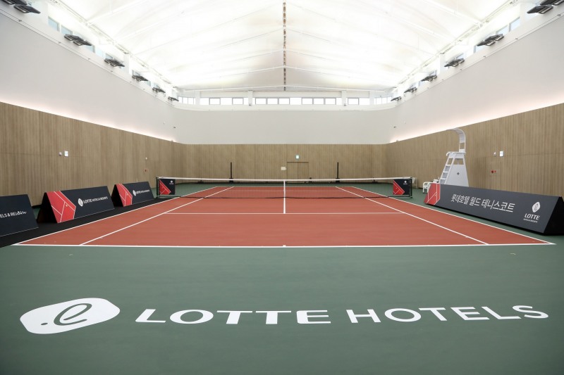롯데호텔앤리조트, 고객 감사 이벤트 ‘롯데호텔 월드 테니스장 특별 할인’ 프로모션 진행
