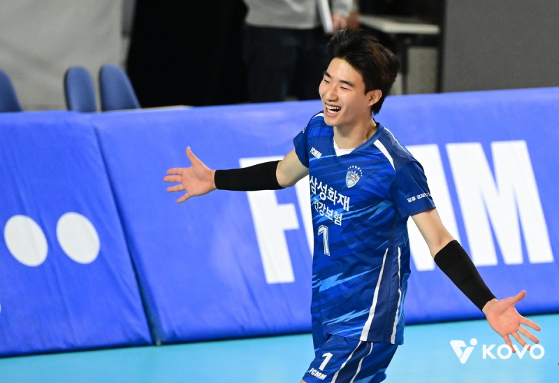삼성화재 김우진 / 사진=한국배구연맹 제공. 연합뉴스