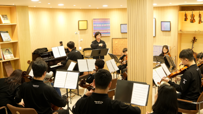 리허설을 진행하는 모습. (사진=CC 클래식 컬처 센터)