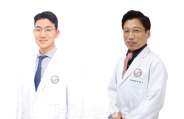 (왼쪽부터) 박상윤·양병은 한림대학교성심병원 치과 교수 (사진 제공=한림대학교성심병원)