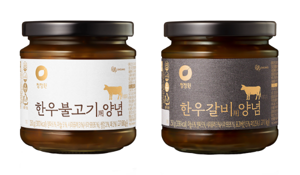 대상 청정원, 한우 풍미 살려주는 '고기 양념장' 2종 출시