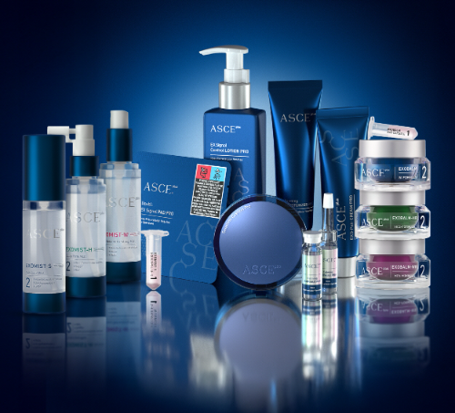 엑소코바이오의 스킨케어 브랜드 ‘ASCE plus’ 신제품(사진제공=엑소코바이오)
