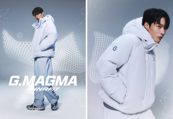 장기용과 함께한 2025년 겨울 시즌 캠페인 화보, ‘G.마그마 다운’ 착용