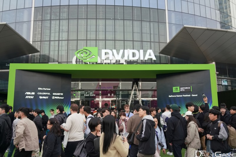 엔비디아 팬들을 위한 '게이머 페스티벌'이 개최됐다.