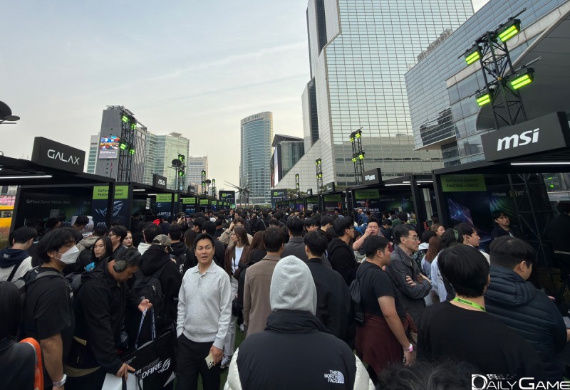 엔비디아 및 파트너사의 다양한 제품이 전시됐다.