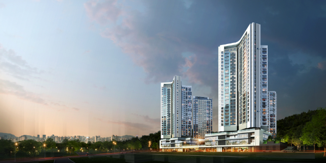 '도룡자이 리파크' 투시도 ⓒ GS건설