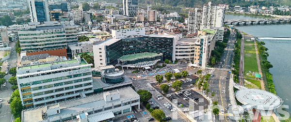 경상국립대학교병원 전경 (사진 제공=경상국립대병원)