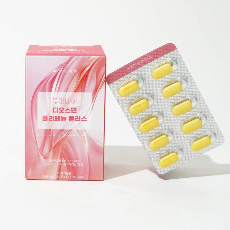 여성을 위한 체내 순환 케어, 닥터체크 '투퍼데이 디오스민 폴리페놀 플러스' 출시