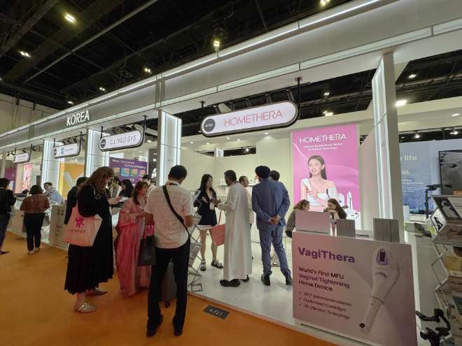 프리미엄 홈케어 디바이스 브랜드 홈쎄라, 두바이 전시회 참가…글로벌 진출 본격화