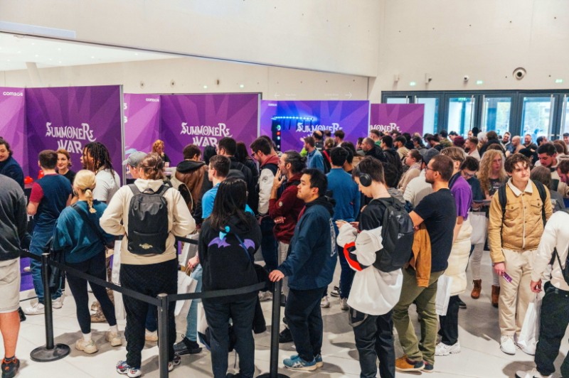 'SWC2025' 현장 이벤트 부스 전경(사진 제공=컴투스).