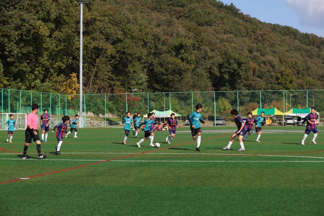지난 11월 1일 열린 i-League 대전권역 경기 장면