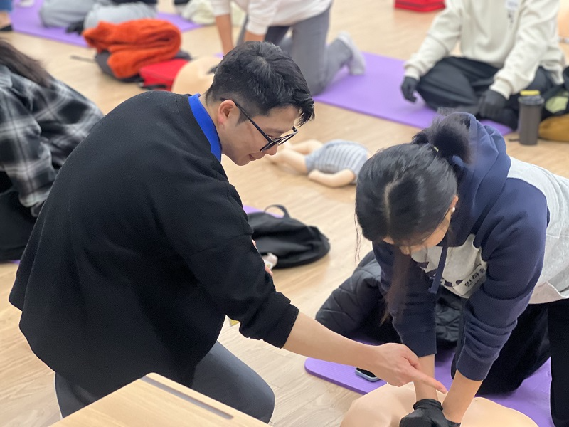 부천대학교 BLS-TS, RISE 사업 연계 “World Restart A heart Day” 심폐소생술 무료 교육 실시