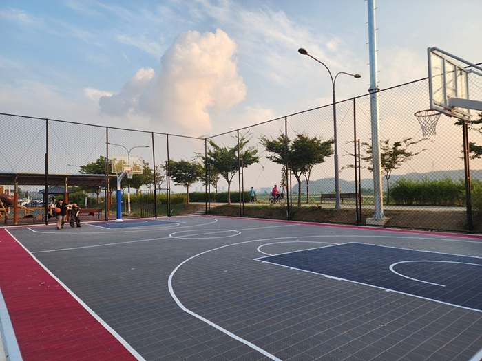 문산 농구장