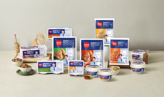 CJ제일제당이 출시한 ‘햇반 라이스플랜’ 라인업 신제품 총 7종 이미지 ⓒ CJ제일제당