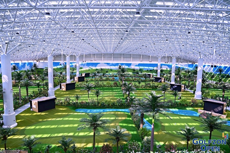 중국 시티골프 연길점. /골프존