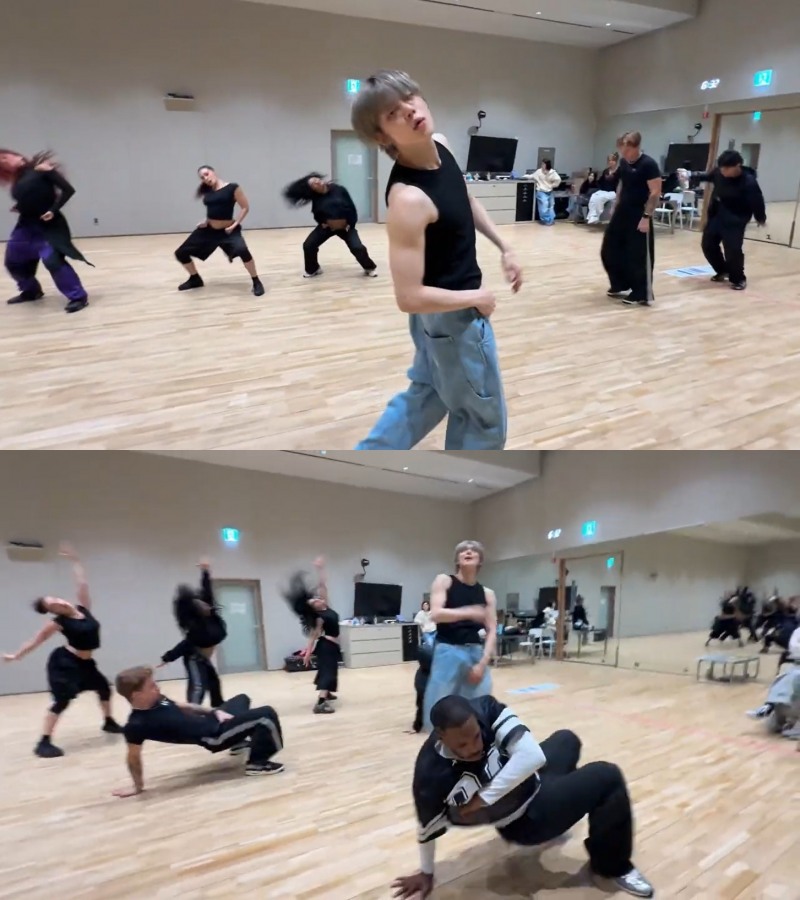 TXT 연준, 타이틀곡 ‘Talk to You’ 안무 직접 스포…댄서들 사이 독보적 존재감