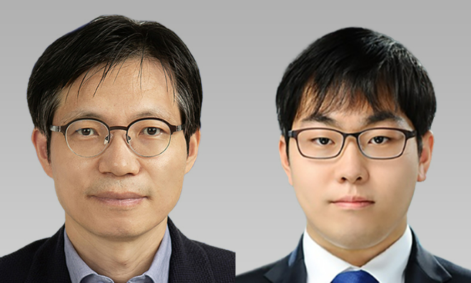 (좌측부터) 서강대학교 수학과 김종락 교수, 원병선 박사. (사진제공=서강대)