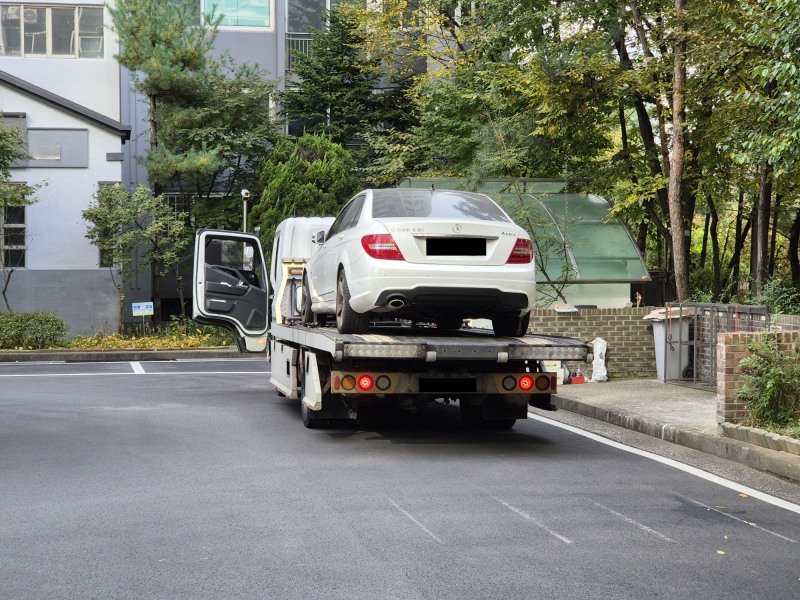 용인특례시 수지구 관외 체납차량 단속