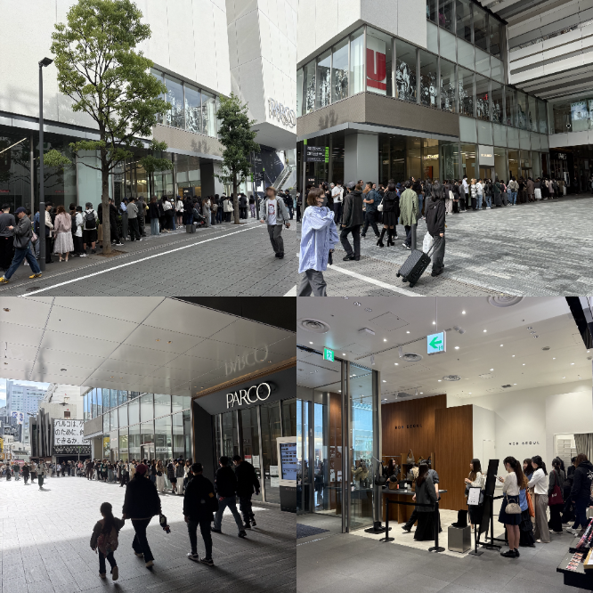 로서울, 시부야 팝업스토어 전개...주말 대기 행렬 이루며 일본 MZ 공략 성공