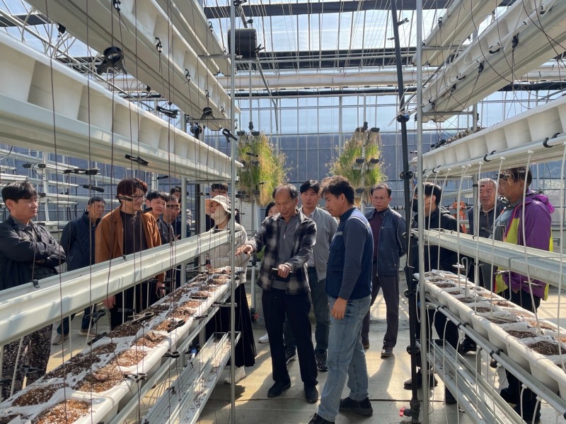 농업기술센터 스마트팜 자가정비 및 사후관리 교육 (사진제공=광주광역시)