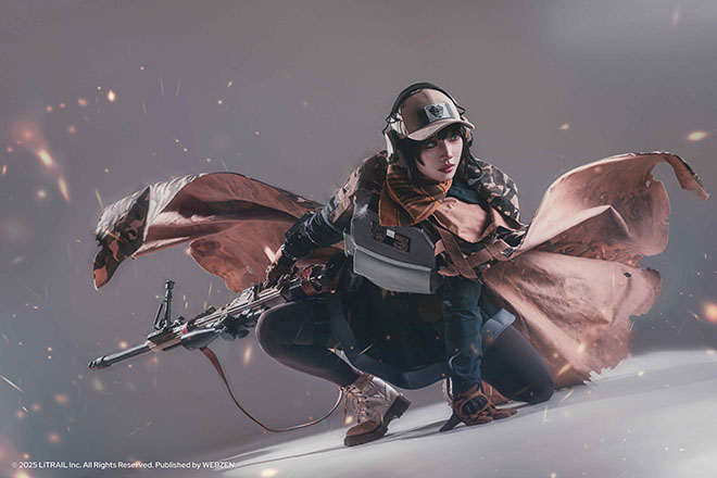 게이트 오브 게이츠의 트리네 코스프레, 모델 웰, 자료 제공 : 웹젠