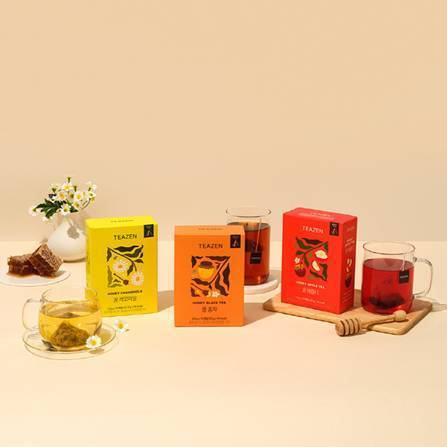 이미지 자료 : 티젠 ‘프리미엄 꿀차 3종’