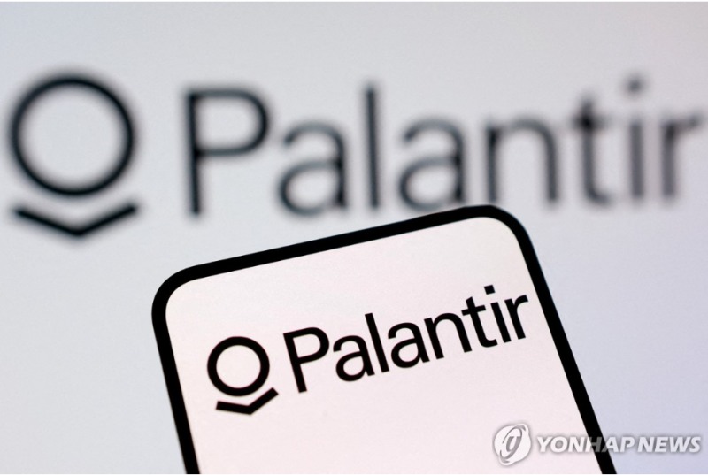 지난 주 기술주 가운데 팔란티어 하락율이 11%로 가장 높았다고 월스트리트저널(WSJ)이 분석했다. 사진=로이터통신, 연합뉴스