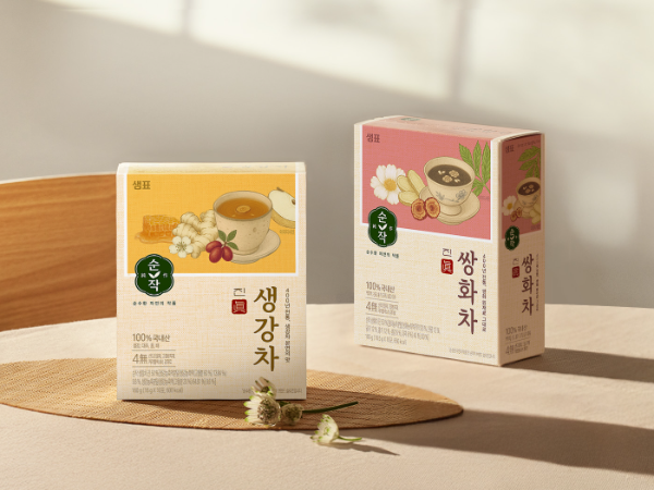 샘표 순작, 신제품 ‘진쌍화차’ ‘진생강차’ 출시