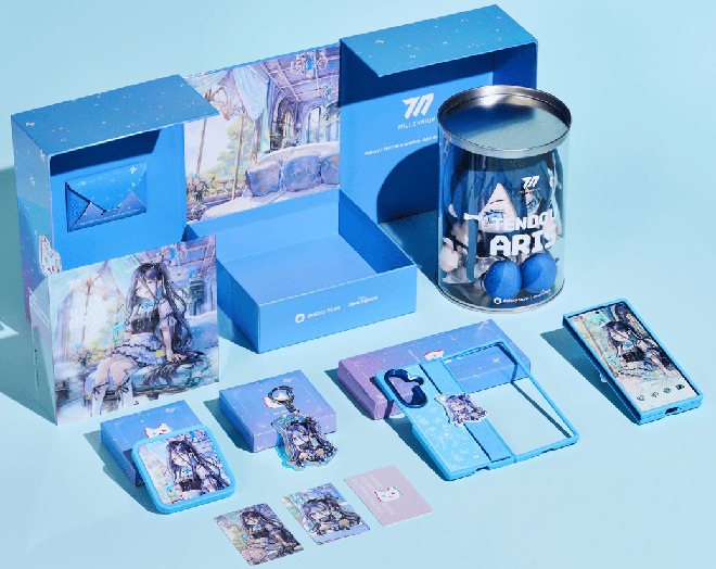 '갤럭시 Z 폴드7 아리스 액세서리 에디션' 구성품. 자료 제공 : 넥슨