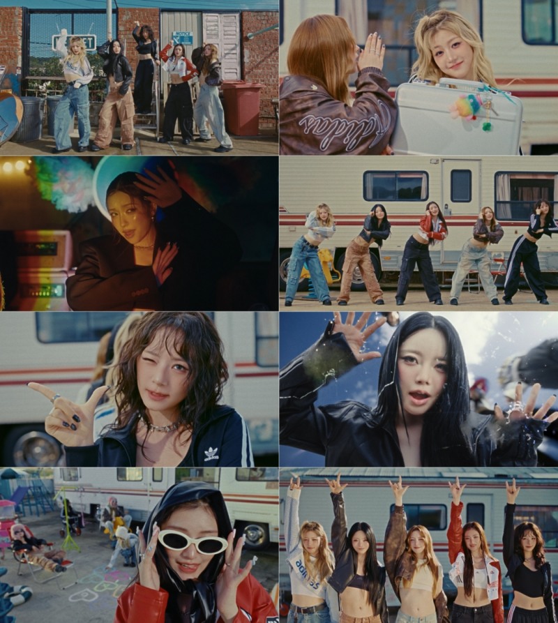 피프티피프티, 데뷔 첫 힙합곡 ‘스키틀즈’ 뮤비 공개…‘유니크한 연출+트렌디한 에너지’