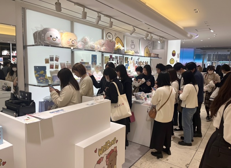 페퍼앤솔트, K-SNS 캐릭터 연합 글로벌 팝업스토어 일본 세이부 시부야 백화점서 진행