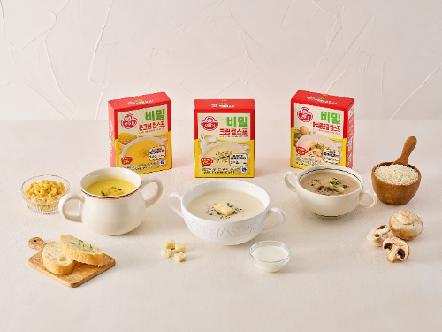 오뚜기 비밀컵스프 3종 연출컷 ⓒ 오뚜기