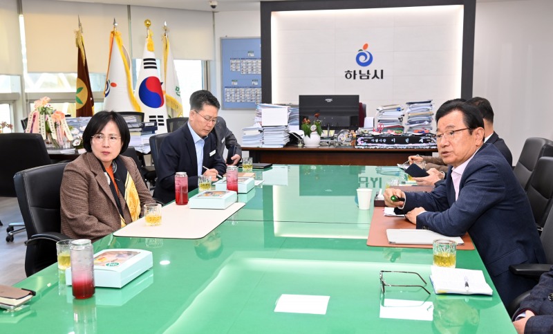 하남시–강동구, K-스타월드 협력 논의 및 교통·수변공간 상생발전 논의