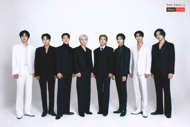 그룹 에이티즈. ⓒ 신라면세점