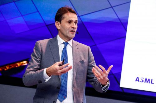 네덜란드 반도체 장비업체 ASML의 크리스토프 푸케 최고경영자(CEO). 로이터연합뉴스