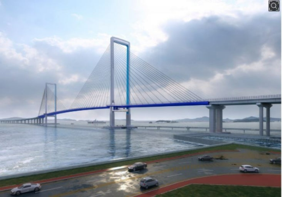 영종~청라를 잇는 제3연륙교가 "청라하늘대교"로 이름이 확정됐다.