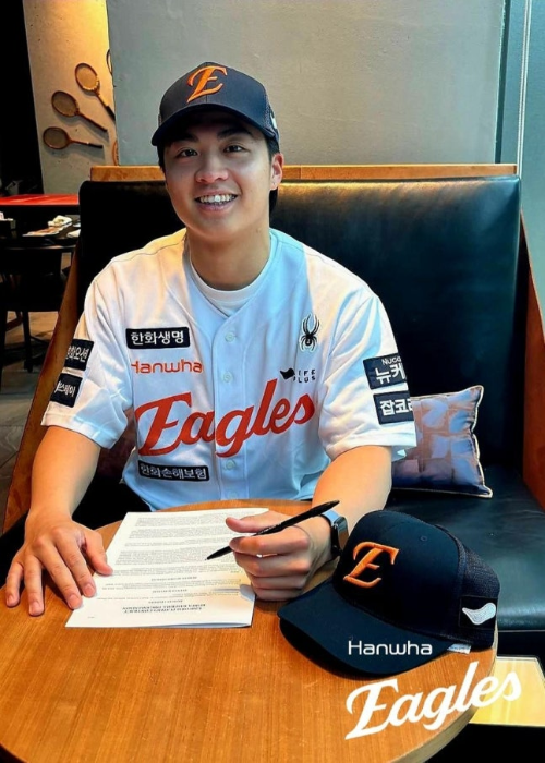 왕옌청 / 사진=한화 이글스 제공. 연합뉴스