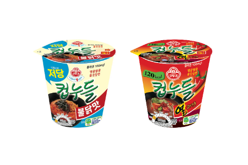 오뚜기 컵누들 2종 시뮬컷 이미지 / 사진 = 오뚜기