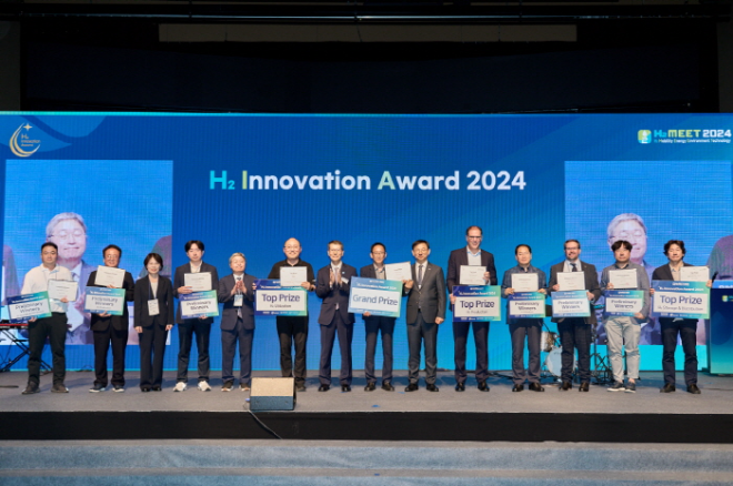 H2 Innovation Award 수상기업 전체 사진