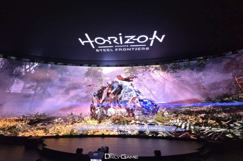 엔씨소프트가 신작 '호라이즌 스틸 프론티어'를 '지스타 2025' 현장에서 깜짝 발표했다.