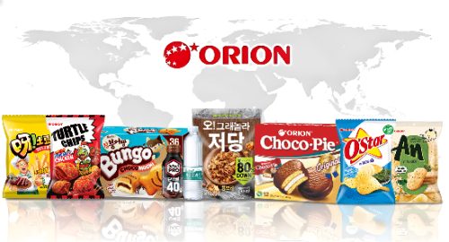 오리온 글로벌 대표 제품 / 사진 = 오리온